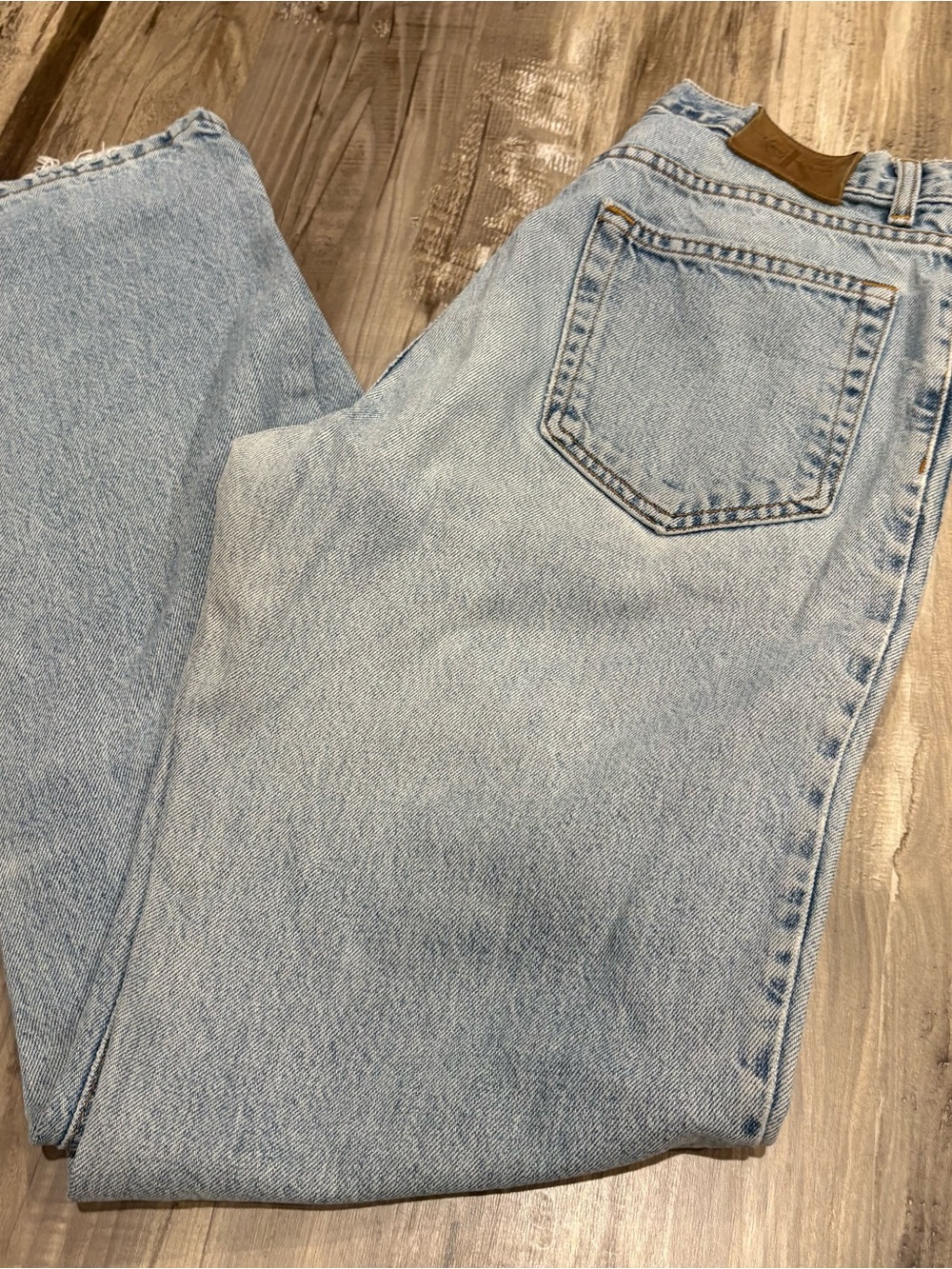 Rare 90s -Y2K Vintage Calvin Klein Blue Jeans Made in USA 32x34